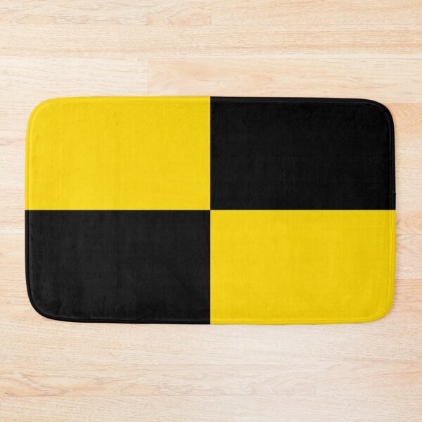 Item preview, Quarters - Black and Gold Yellow designed and sold by JustPatterns2.