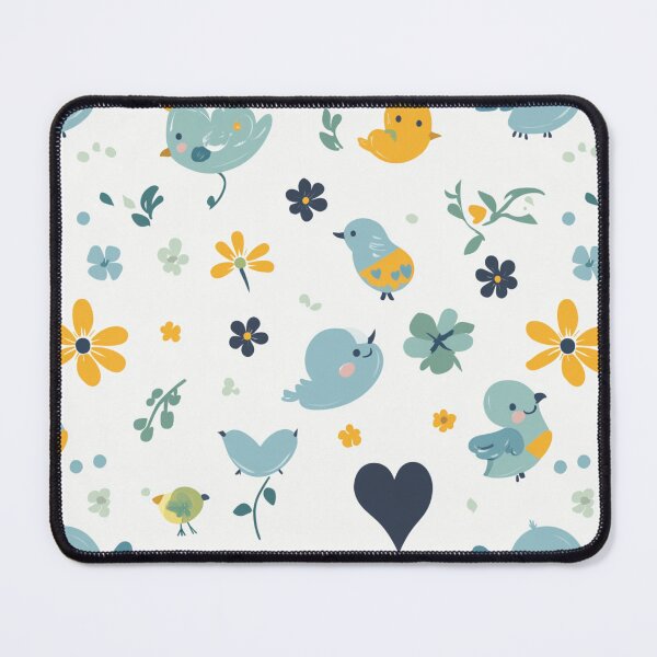 Item preview, Baby shower themes, birds and flowers designed and sold by mind-coloring.