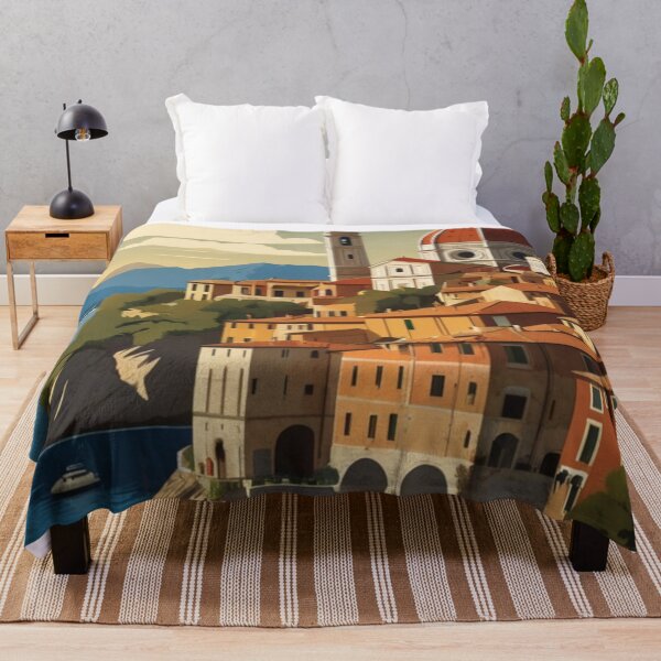 Item preview, 011 Vintage Italy Travel Poster Design designed and sold by Alexis Art Collection.