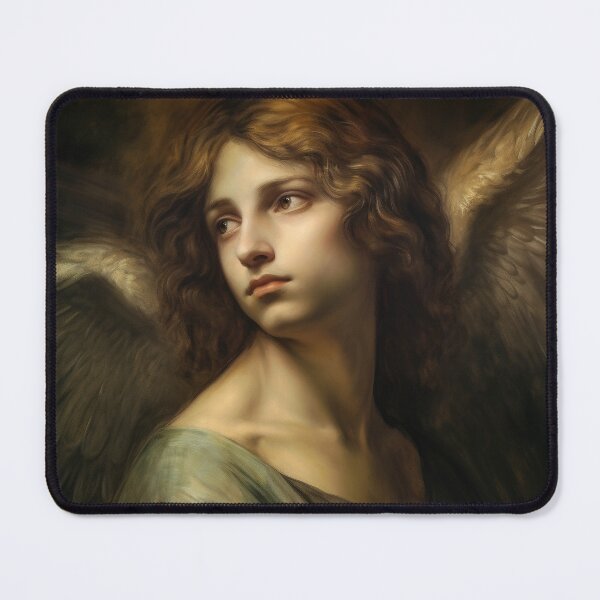 Item preview, Winged Christmas Angel designed and sold by ARTIMITY.