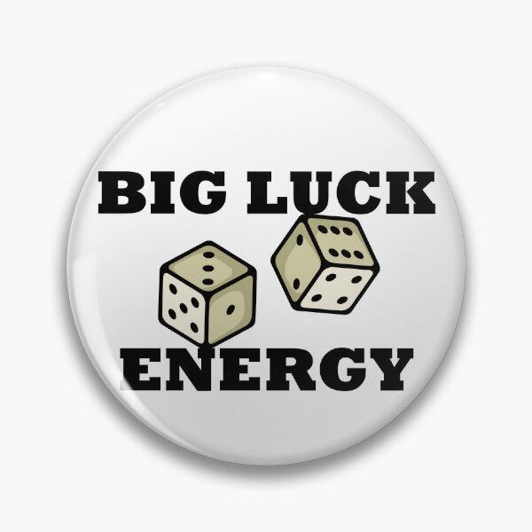 Item preview, Big Luck Energy Casino Gambling Card Player Lucky Gambler Gear designed and sold by DynamicDesign.