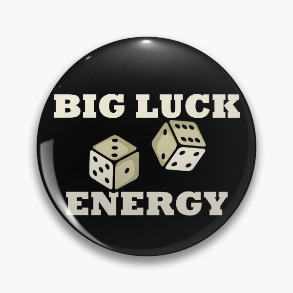 Item preview, Big Luck Energy Casino Gambling Card Player Lucky Gambler Gear designed and sold by DynamicDesign.