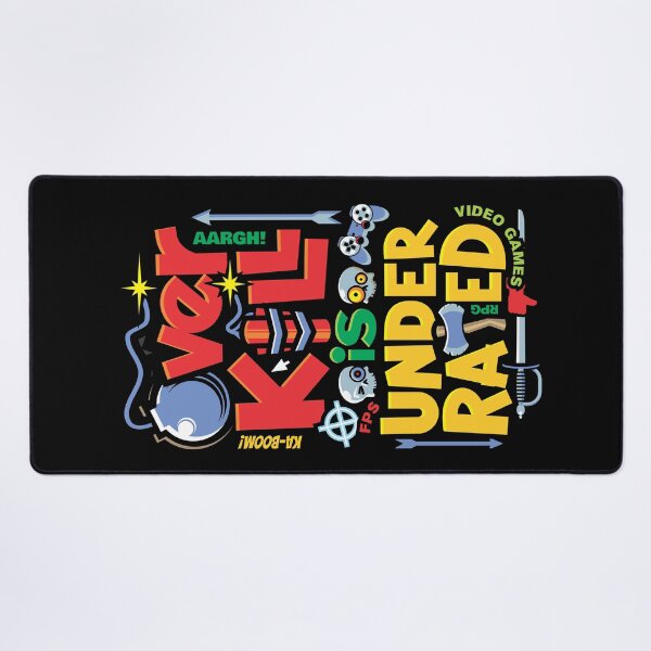 Item preview, Overkill Underrated - Gamer 2 designed and sold by Vector-Artist.