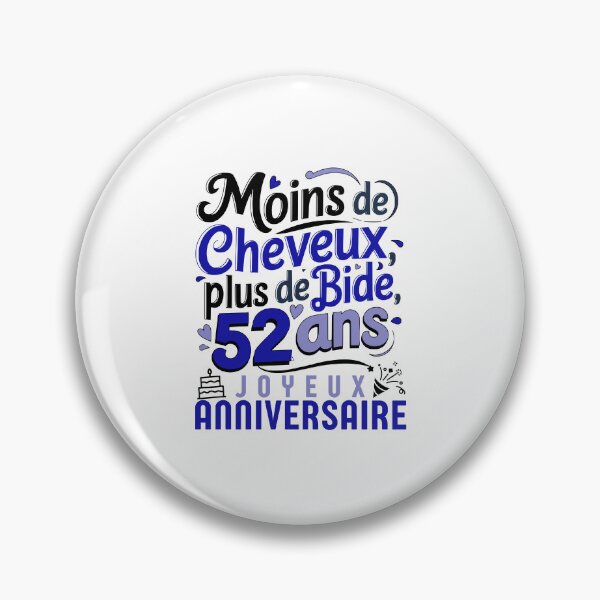 Item preview, Humor 52 Years Old - Funny Gift for Man - Quinqa Birthday designed and sold by RomualdGR.