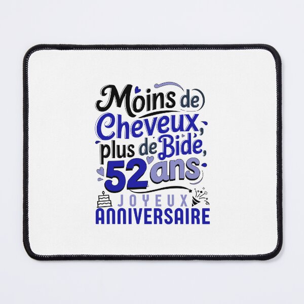 Item preview, Humor 52 Years Old - Funny Gift for Man - Quinqa Birthday designed and sold by RomualdGR.