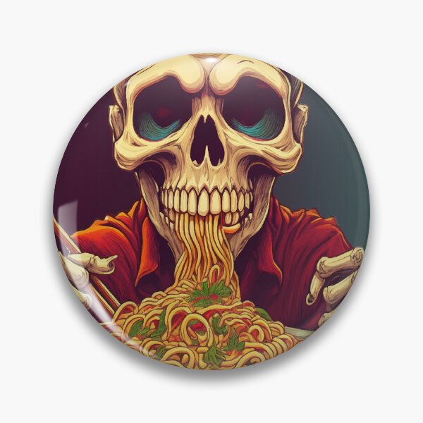 Item preview,  Noodlehead Skull designed and sold by Printopia  Workers.