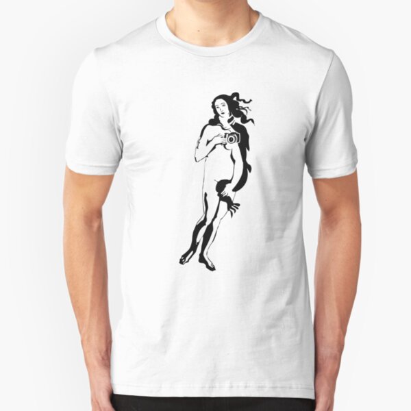 watching women -- venus (light) Slim Fit T-Shirt