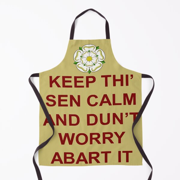 Item preview, Keep Thi Sen Calm Else And Dunt Worry Abart It Red Text designed and sold by taiche.