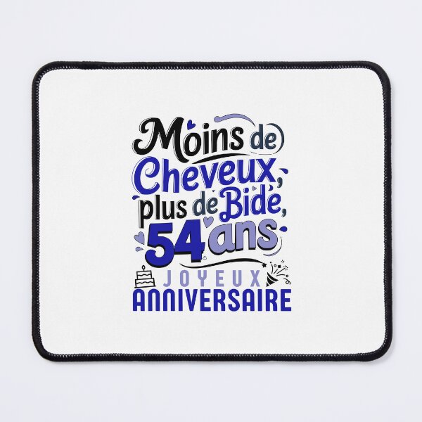 Item preview, Humor 54 Years Old - Funny Gift for Man - Quinqa Birthday designed and sold by RomualdGR.