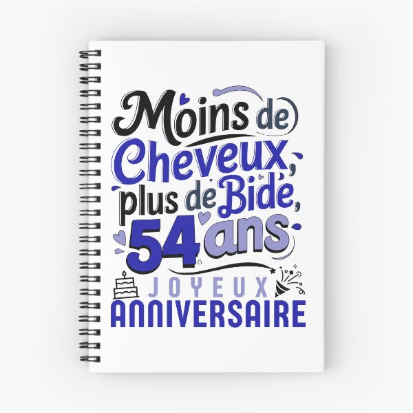Item preview, Humor 54 Years Old - Funny Gift for Man - Quinqa Birthday designed and sold by RomualdGR.