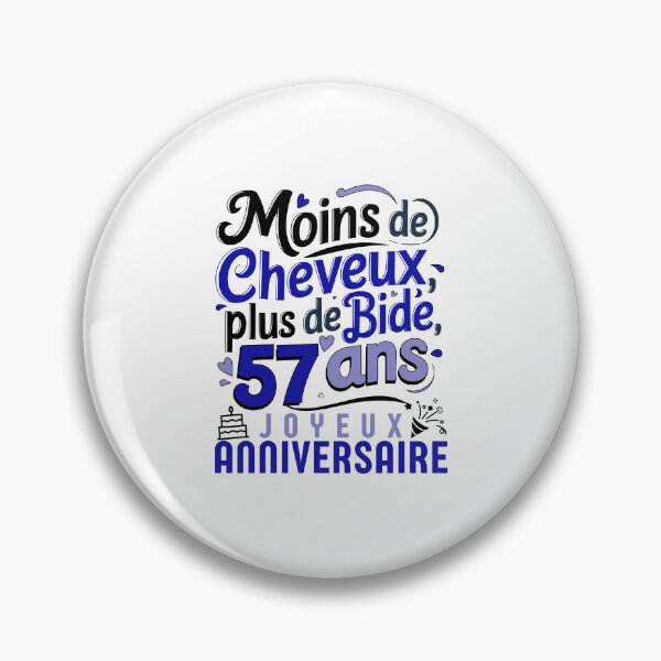 Item preview, Humor 57 Years Old - Funny Gift for Man - Quinqa Birthday designed and sold by RomualdGR.