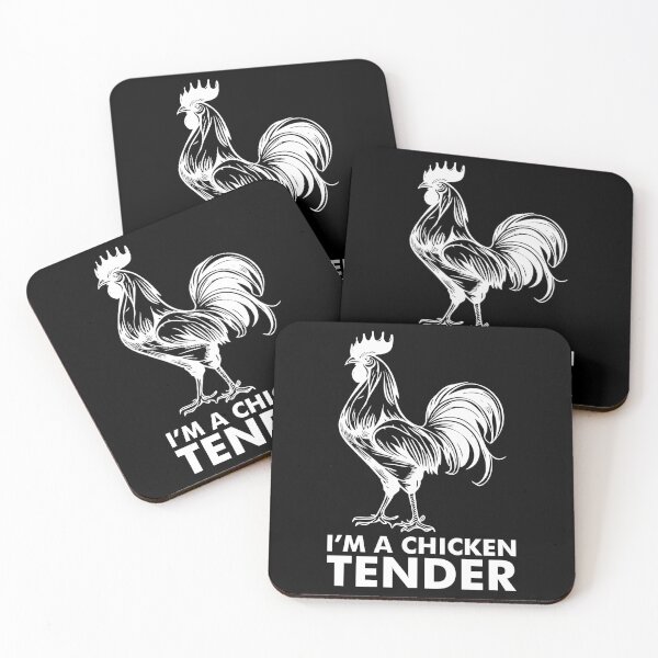 Item preview, I'm A Chicken Tender - Animal Lover Pun designed and sold by viunziameriza.