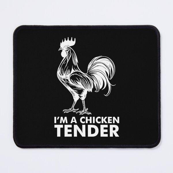 Item preview, I'm A Chicken Tender - Animal Lover Pun designed and sold by viunziameriza.
