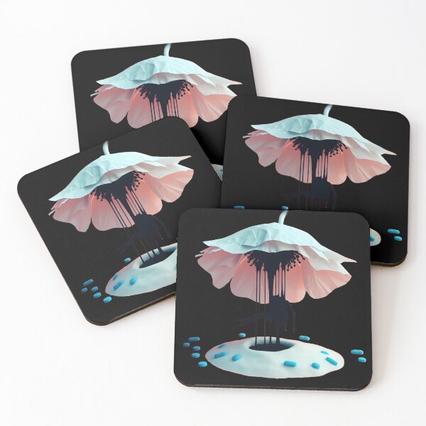 Item preview, Addiction Horror - Opium Poppy, Opiate Drugs, Trapped Woman designed and sold by SomniferumWars.