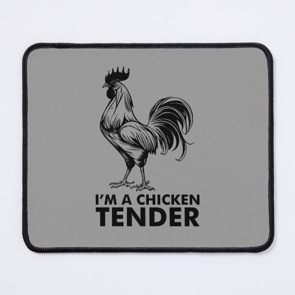 Item preview, I'm A Chicken Tender - Animal Lover Pun designed and sold by viunziameriza.