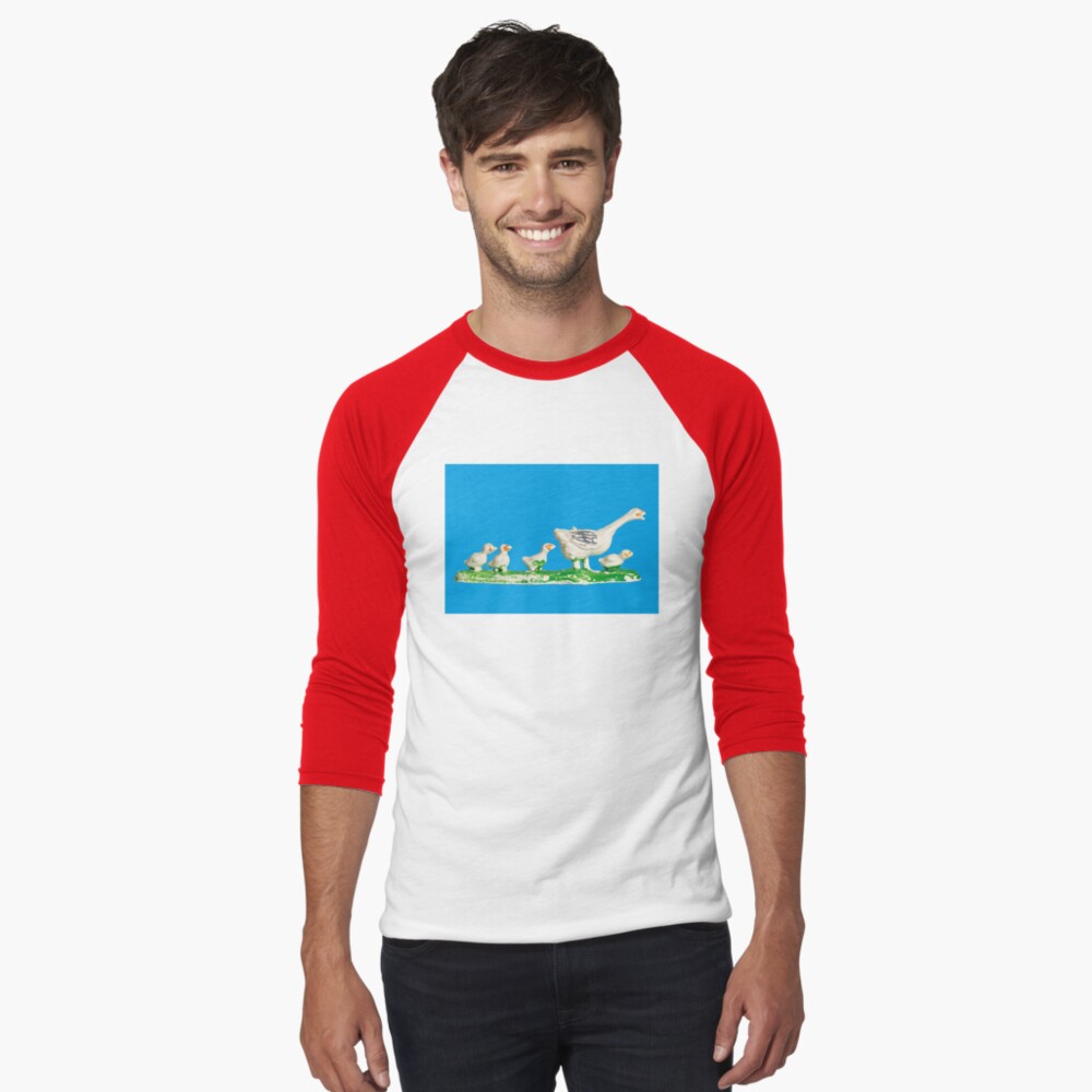 Item preview, Baseball ¾ Sleeve T-Shirt designed and sold by DannyGermansen.