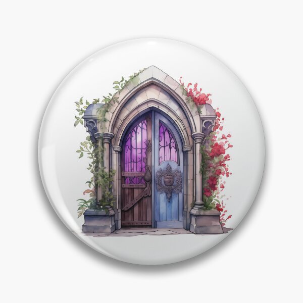 Item preview, Magical Door With Split Design designed and sold by New-School-Wave.