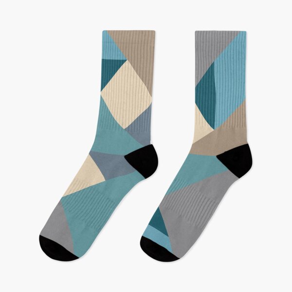 Item preview, Coastal Blue Tangram Pattern designed and sold by avperth.