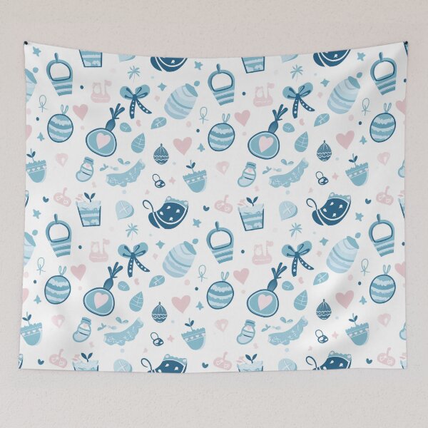 Item preview, Baby shower themes, Blue tone designed and sold by mind-coloring.