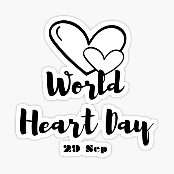 Item preview, World heart day designed and sold by upupupshop.
