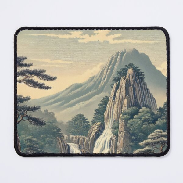 Item preview, Hine Hills - A Contemporary Ukiyo-e Nature Landscape designed and sold by Kijiermono.