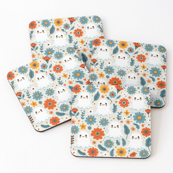 Item preview, Cute Spooky Ghost Floral  designed and sold by DeeCeeFashion.