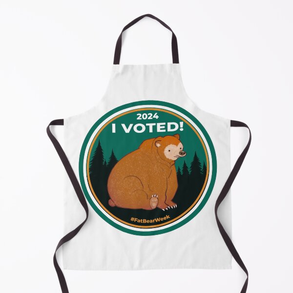Item preview, I Voted! 2024 Fat Bear Week designed and sold by MellowMoths.