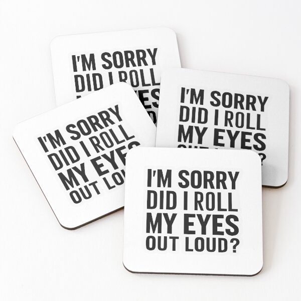 Item preview, Did I Roll My Eyes Out Loud? Humorous Office Gift designed and sold by NiftyWrx.