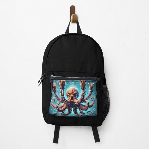 Item preview, Metal Bad Ass Octopus designed and sold by All4ROCK.