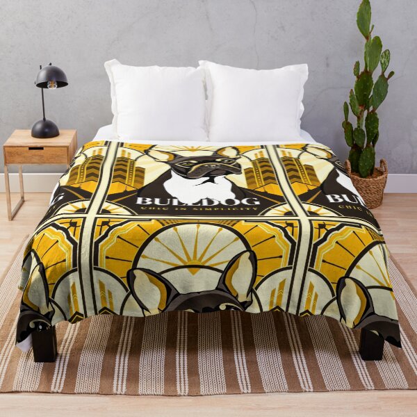 Item preview, Art Deco French Bulldog – Golden Majesty designed and sold by Cute-Cuddles.