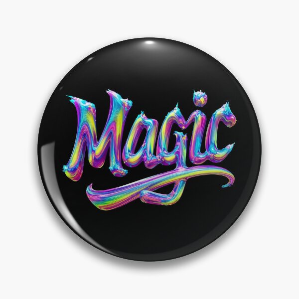 Item preview, Hand-drawn Vibrant "Magic" word designed and sold by RemonMichel.