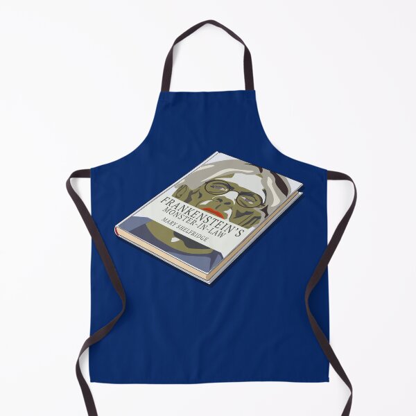 Item preview, Frankenstein's Monster-in-Law – Book Cover Parody designed and sold by Fun Funky Designs.