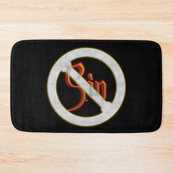 Item preview, Say No to Sin Sign v2 designed and sold by Swabcraft.