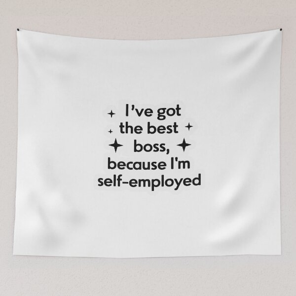 Item preview, Self-Employed Appreciation - Best Boss Design designed and sold by NiftyWrx.