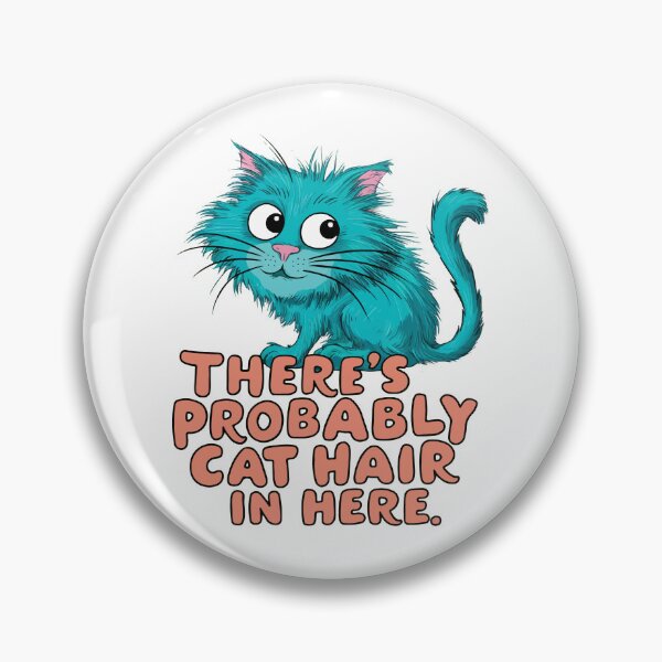 Item preview, Whimsical Turquoise Cat with Funny Quote designed and sold by NiftyWrx.