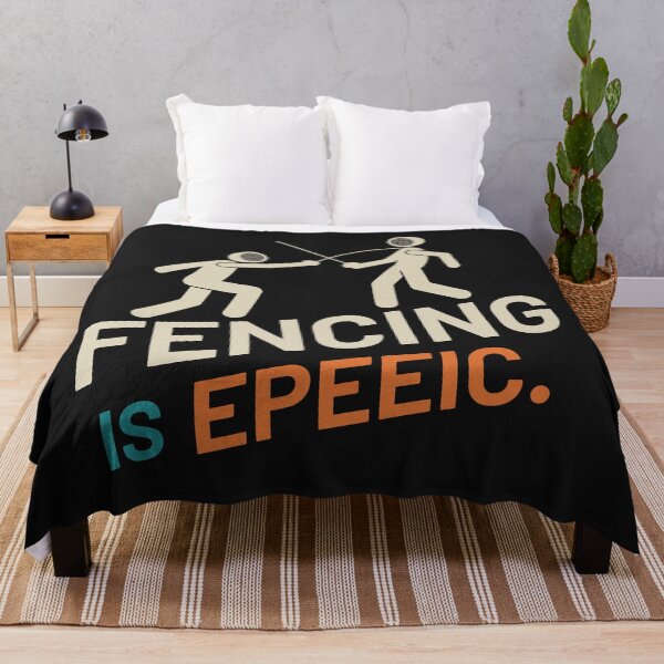 Item preview, Fencing Is Epeeic (Epic), Epee Fencing Workout designed and sold by Anniko Art Studio.