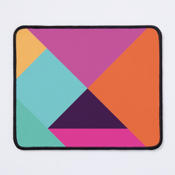 Item preview, Tropical Funk Tangram Pattern designed and sold by avperth.