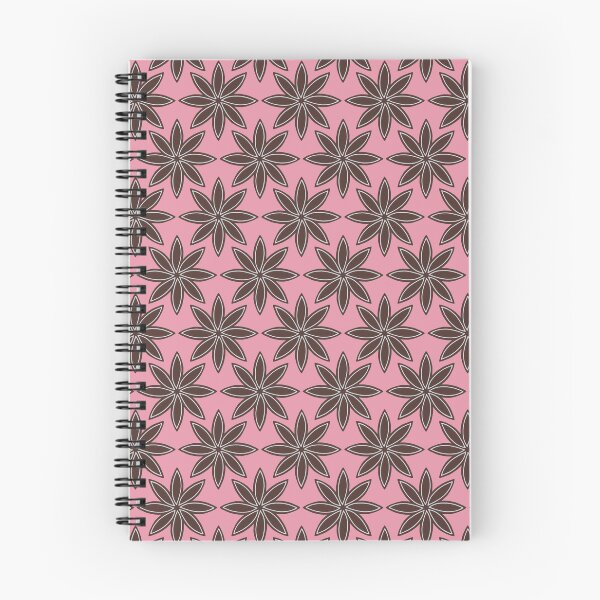 Item preview, Star Anise Pattern on Pink, Herbs and Spices designed and sold by scome.