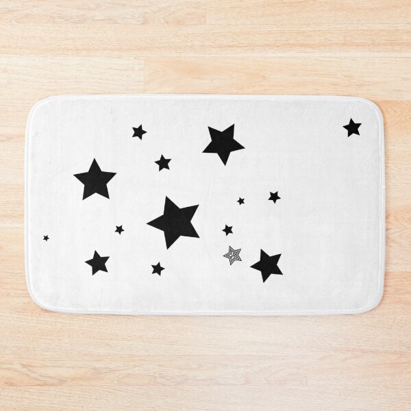 Item preview, Black Star Pattern with HoppRock Logo designed and sold by HoppRock.