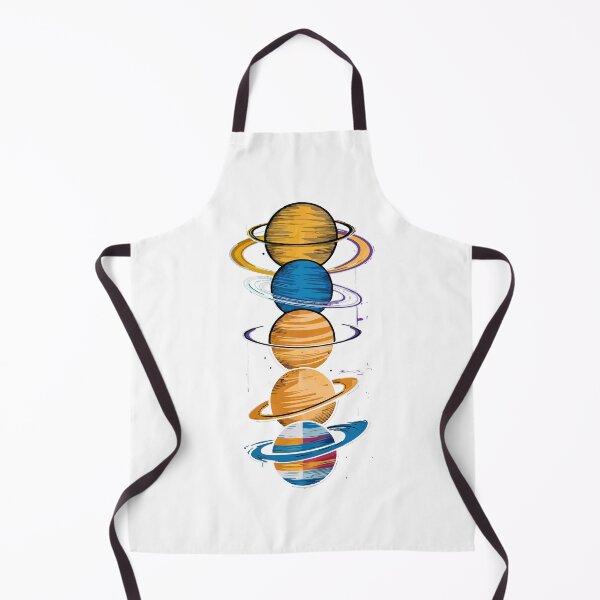 Item preview, Vibrant Solar System Planets Alignment designed and sold by NiftyWrx.
