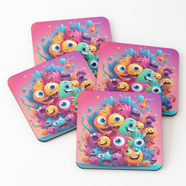 Item preview, Colorful Balls with Eyes, funny, gifts,  designed and sold by Ewelina  Niemiec.