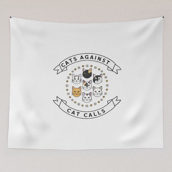 Item preview, Cats Against Cat Calls Feminist Design designed and sold by NiftyWrx.