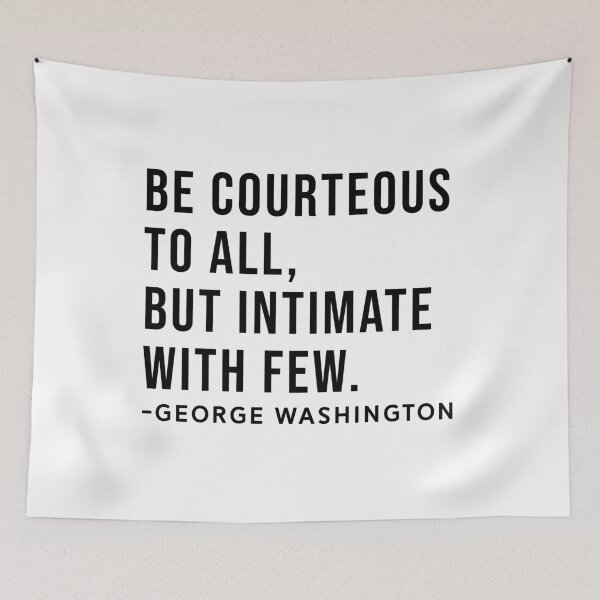 Item preview, George Washington Quote designed and sold by SoulQuot.