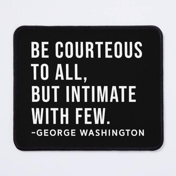 Item preview, George Washington Quote designed and sold by SoulQuot.