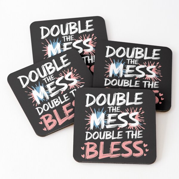 Item preview, Double the Mess Double the Bless designed and sold by Zyziowsky.