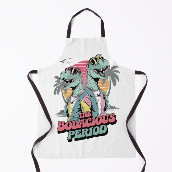 Item preview, The Bodacious Period Retro Dinosaurs designed and sold by NiftyWrx.