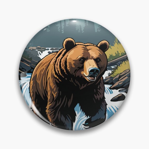 Item preview, The brown bear is hungry. designed and sold by Whose-sweat.