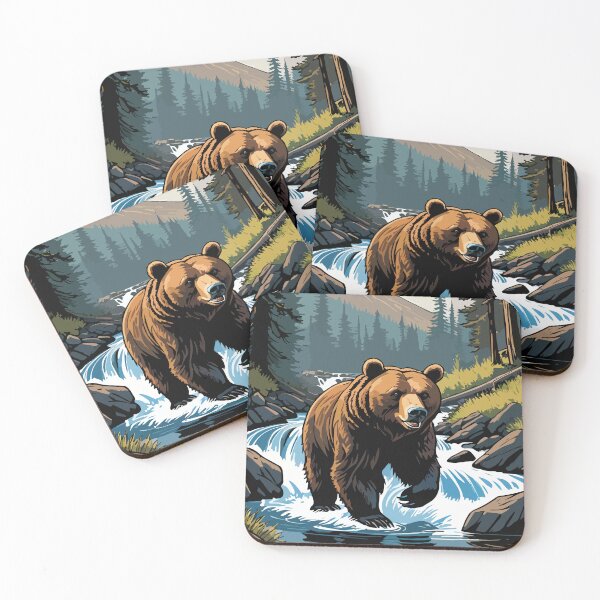Item preview, The brown bear is hungry. designed and sold by Whose-sweat.