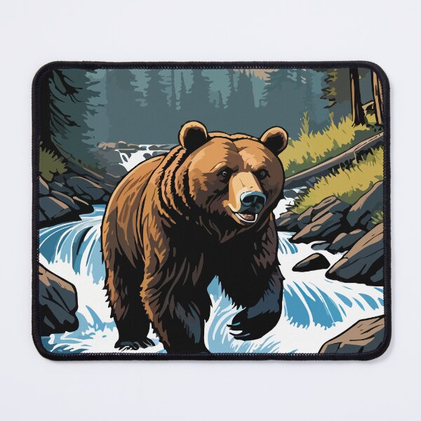 Item preview, The brown bear is hungry. designed and sold by Whose-sweat.
