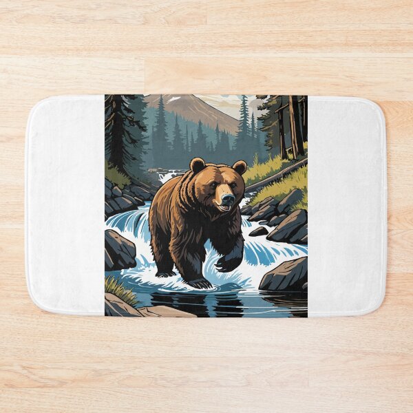 Item preview, The brown bear is hungry. designed and sold by Whose-sweat.